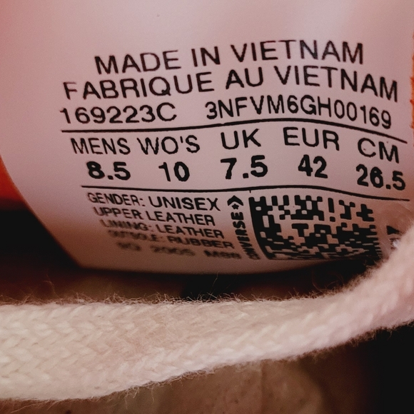 Converse X Bugs Bunny Pro Leather Hi Natural Ivory Men's 8.5 - Picture 6 of 6